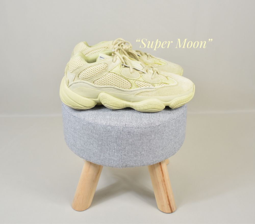 Pantofi Sport Adidas Yeezy 500 Super Moon Yellow- 100% Originali