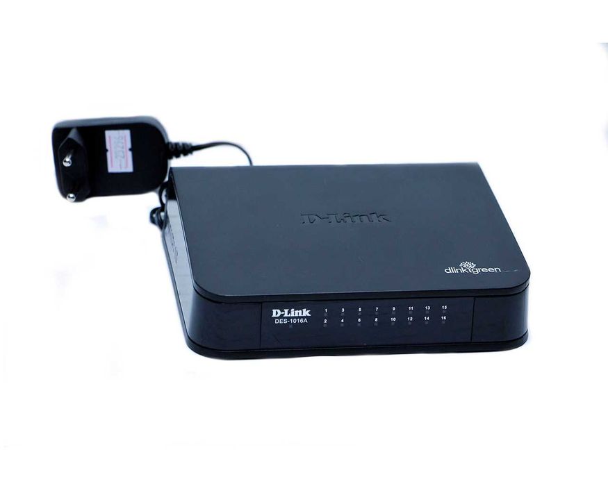 Свитч D-Link DES-1016A E1 16xRJ45  16x 100 Мбит/сек