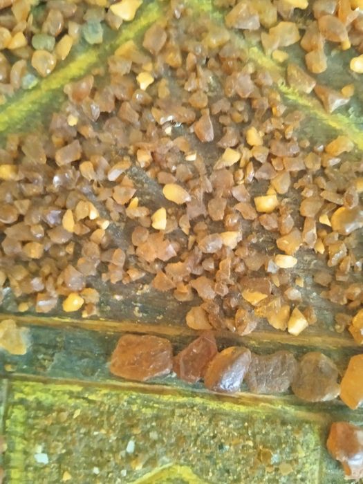 Замок на Гидеминас. Картина с балтийски кехлибар 25,5*21,5см