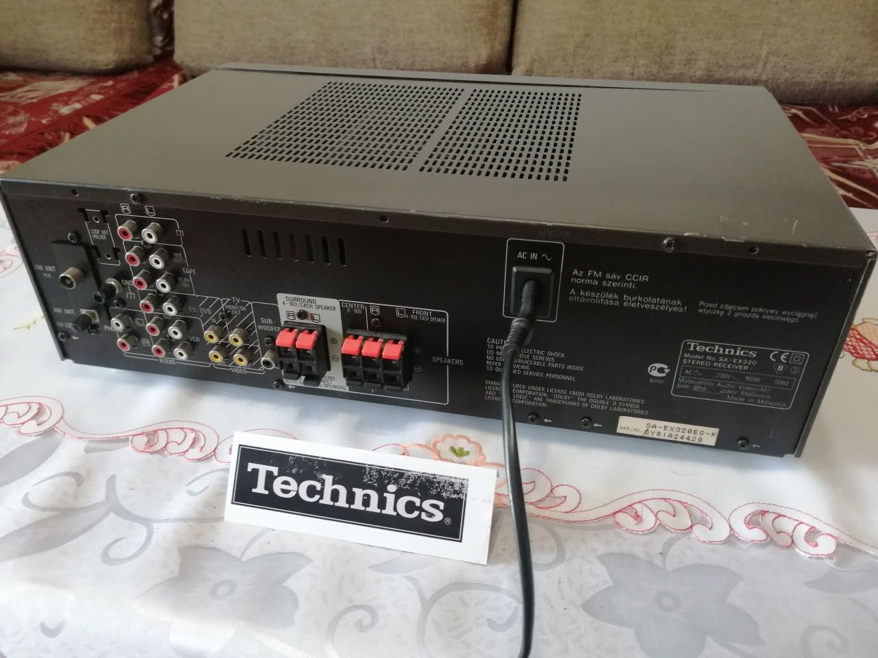 Amplificator Technics SA-EX320 ( statie Denon Yamaha sunet exceptional