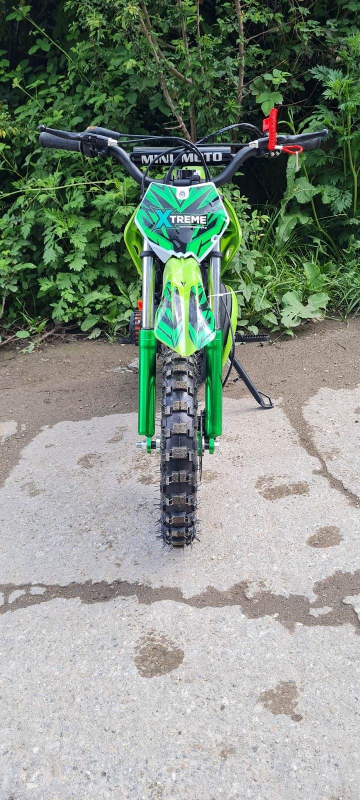 Motocross motoretă Cross Pocket Bike pentru copii cu motor pe benzina