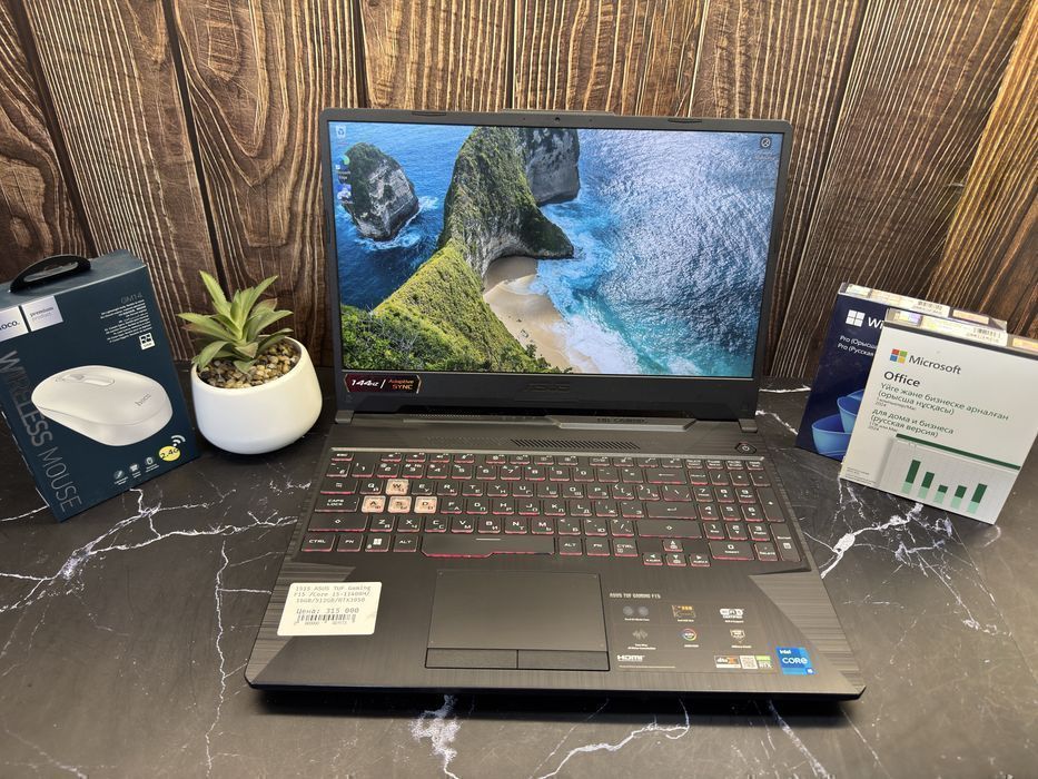 1515 ASUS TUF Gaming F15 /Core i5-11400H/16GB/512GB/RTX3050 для игр