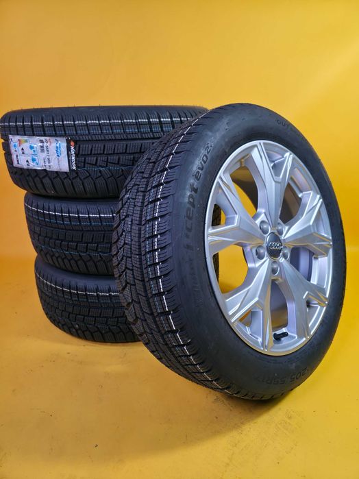 Roti Jante Anvelope 5x100 17'' 205/55/17 OE AUDI A1 AllStreet NOI 2019