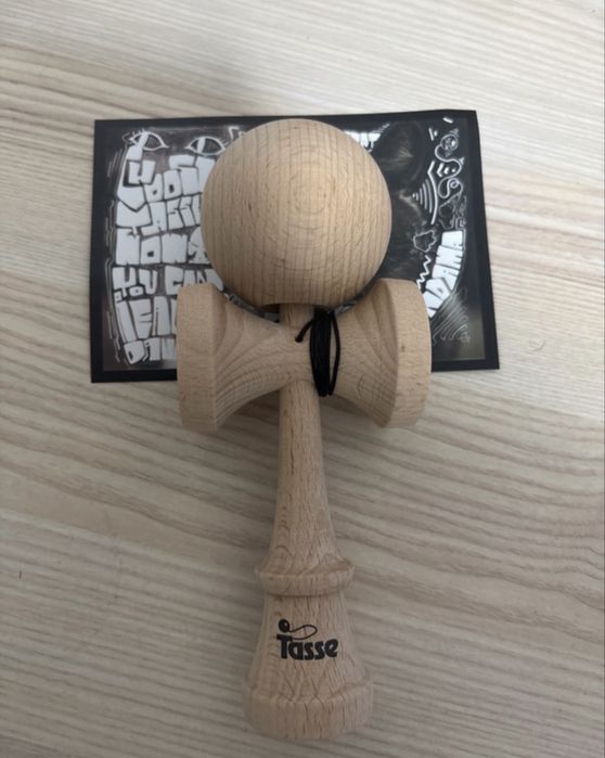 Kendama lemn special krom grip