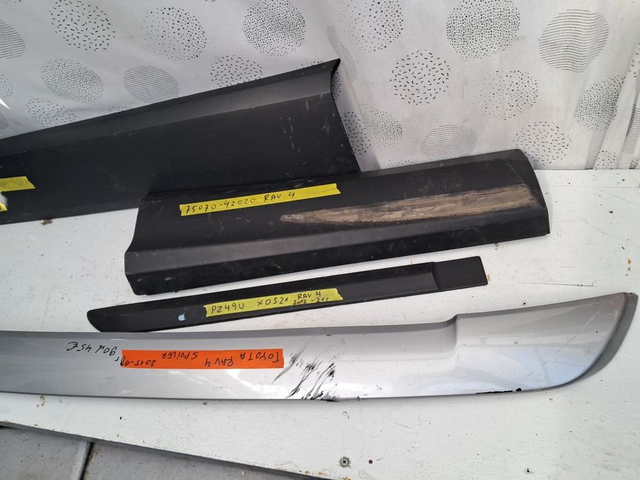 Лайсна врата калник споилер Toyota Rav4 2018/24 г
