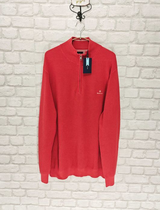 GANT Cardinal red Оригинален мъжки пуловер размер 3XL / XXXL  НОВО