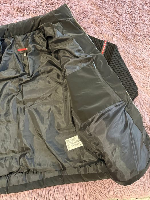 Prada черно зимно яке