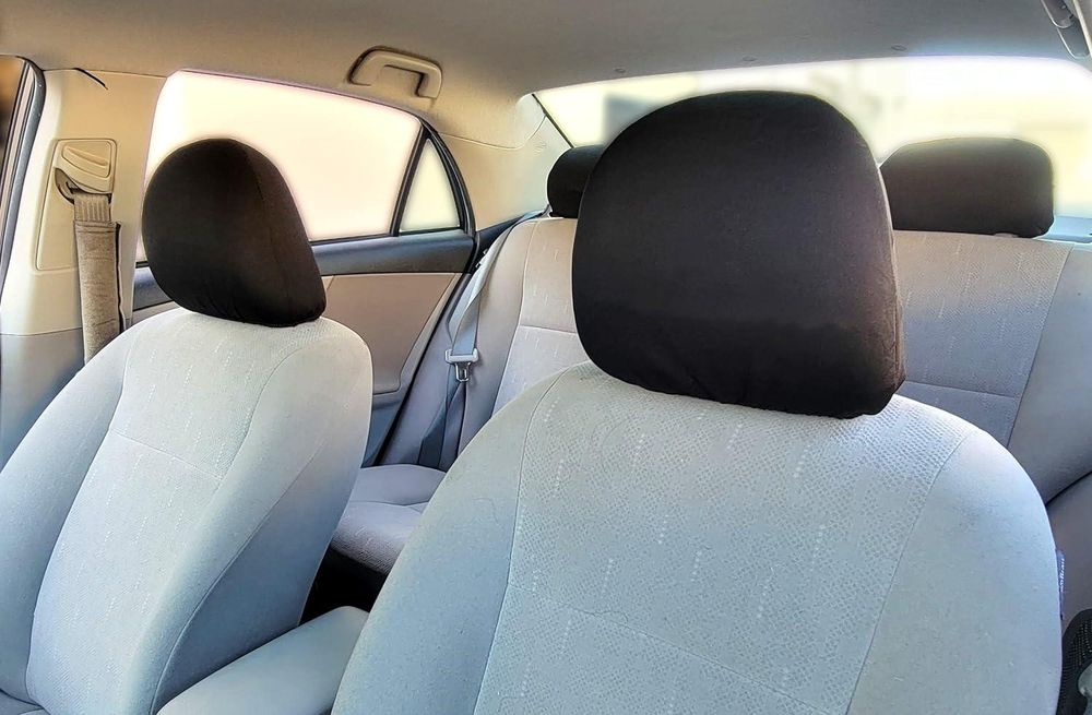 комплект универсални калъфи за подглавници черни 2 броя automax