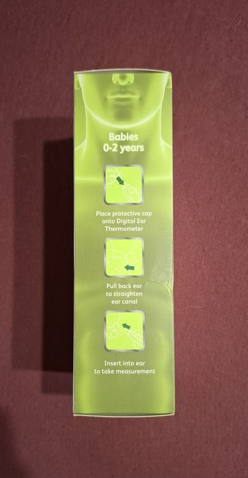 Termometru digital nou,sigilat  - măsurare rapidă, precisă
