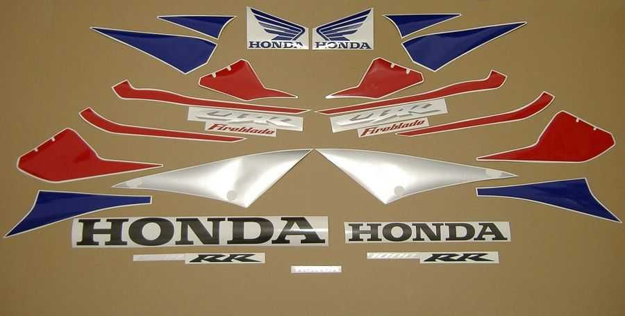 Стикери Honda CBR 1000RR Fireblade 2004-2005 хонда цбр 1000рр лепенки