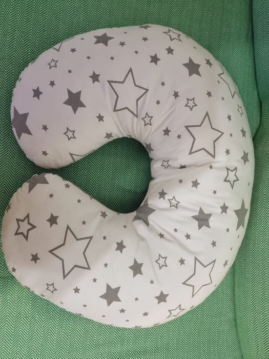 Perna pentru alaptare multifunctionala 3 in 1 Kidizi Celia Galaxy Grey