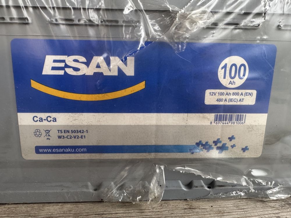 Аккумулятор ESAN -турция 100Ah