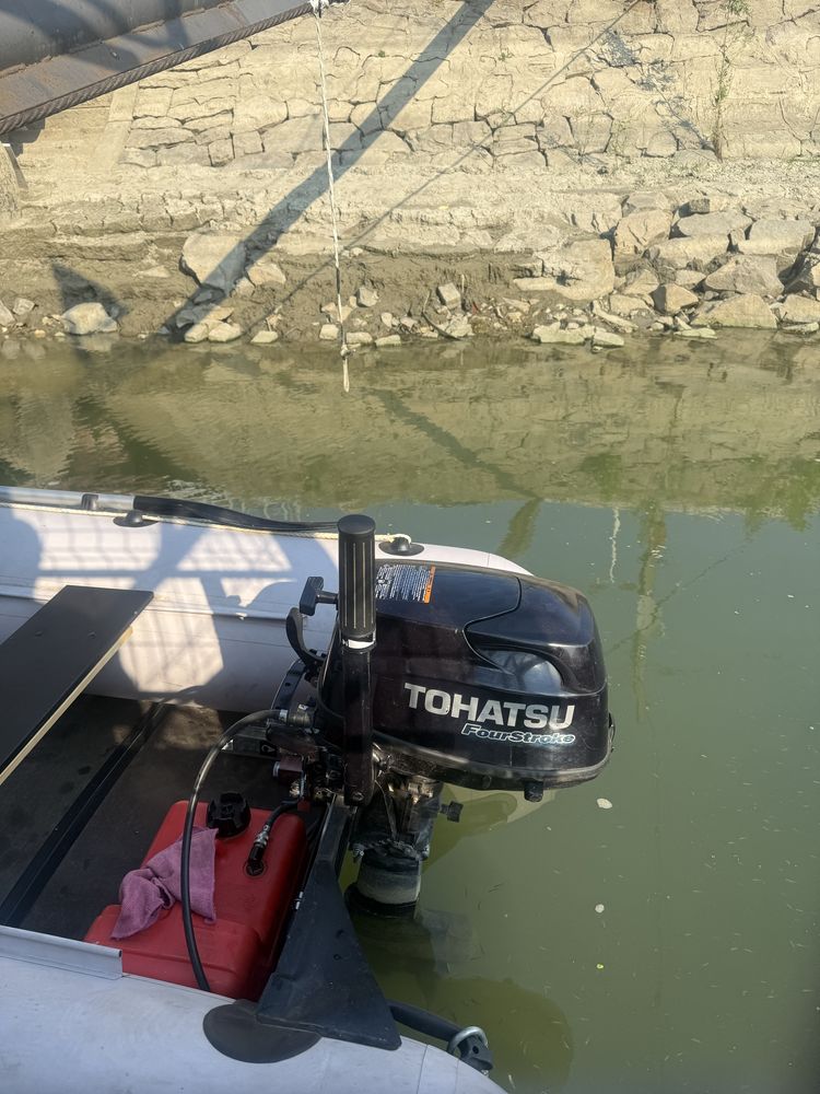 Barca klibri / motor Tohatsu 5 cp