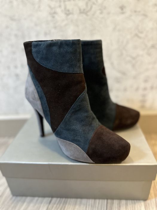 Сапоги женские зима натуральный мех размер 36 натуральная замша