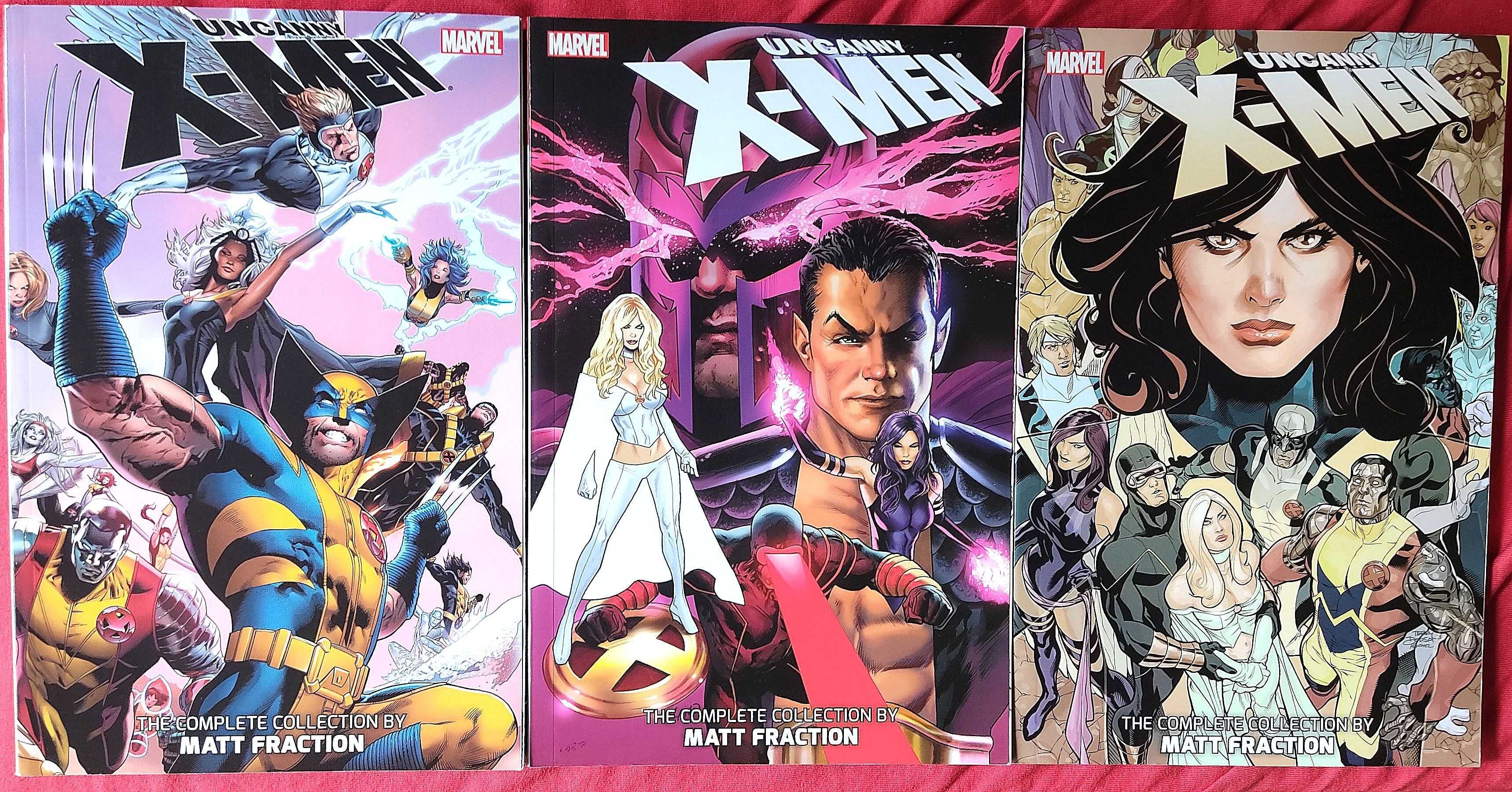 Colectie Uncanny X-MEN (Marvel Comics TPBs-benzi desenate)