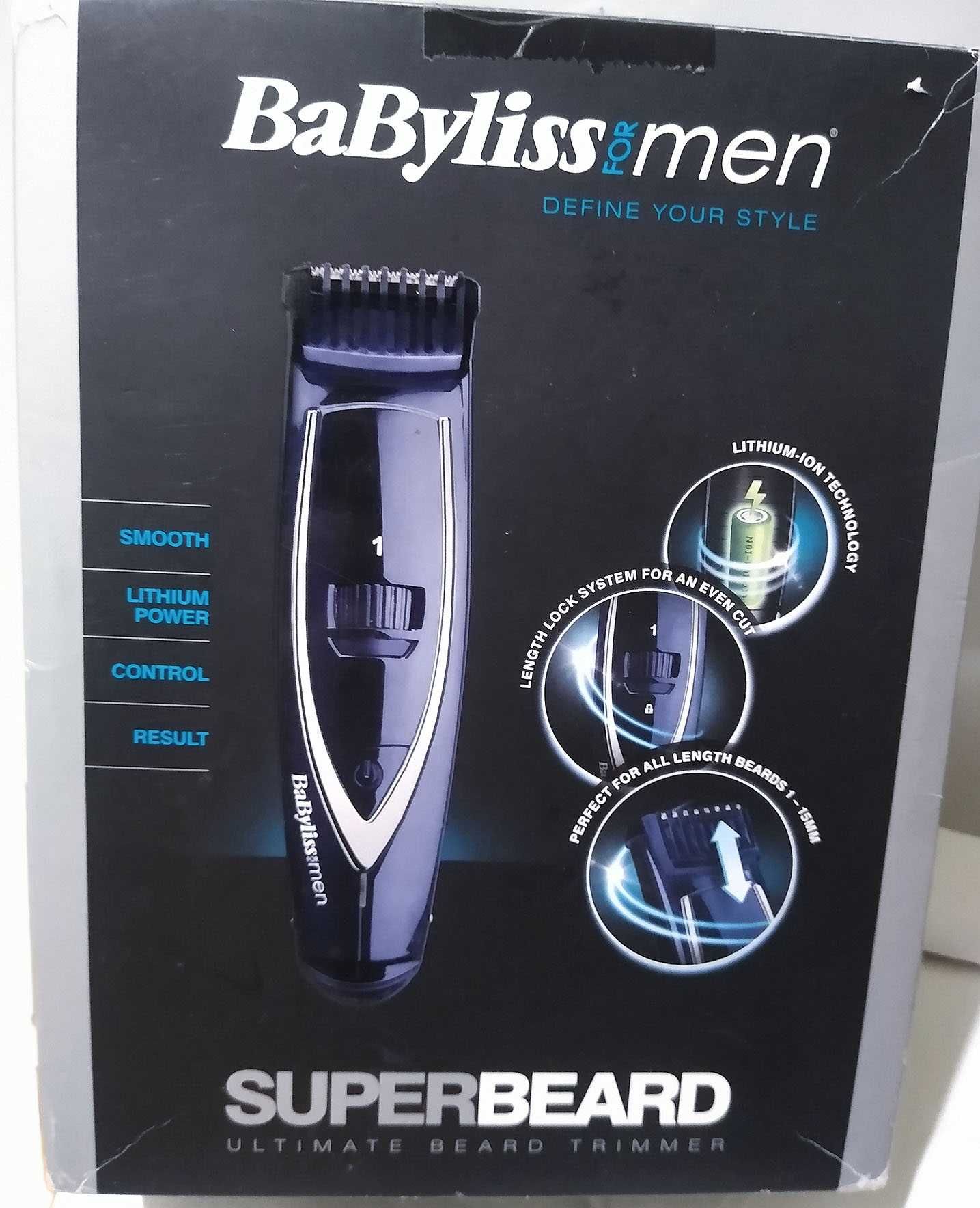 Babyliss Beard Trimmer Машинка Тример за Брада Различни Дължини 1-15мм