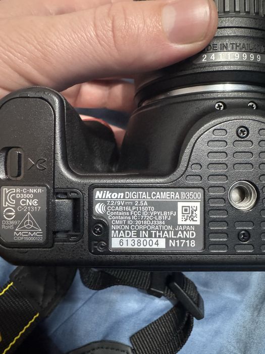 Camera foto Nikon d3500