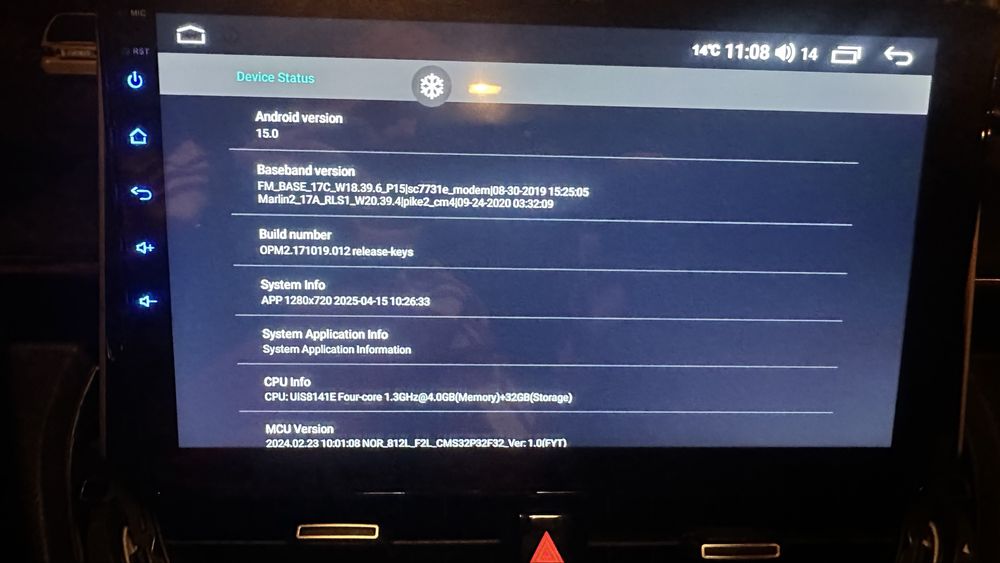 Navigație Android Toyota Corolla 2019–2023