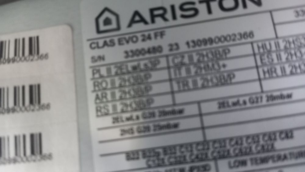 Centrală termică pe gaz Ariston Clas Evo 24kw