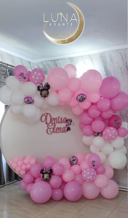 Aranjamente cu baloane / Fum greu cu gheață carbonică / Photo corner