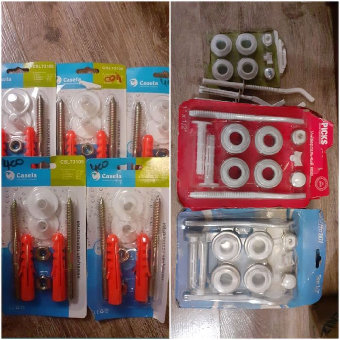 Футорки 1/2 ремкомплект, Крепление для раковины умывальника