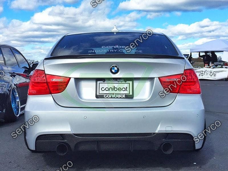 Difuzor spoiler bara spate BMW E90 E91 M3 335 xi pt bara pachet M v2