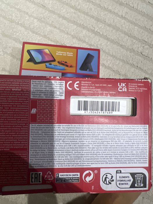 Nintendo Switch Oled si oled Mario red Edition