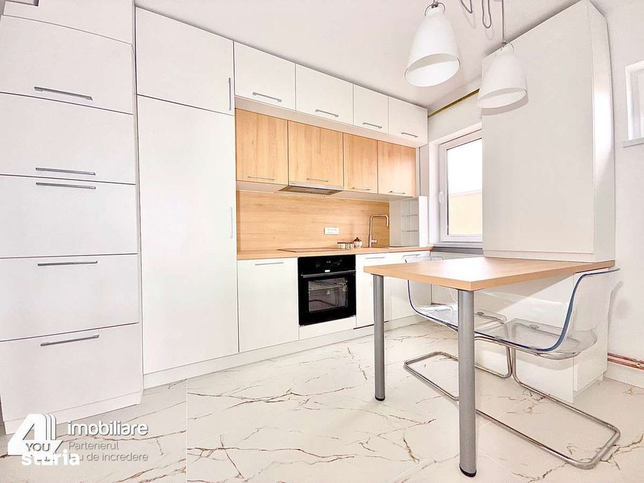 Apartament 2 camere Podgoria, decomandat, 60 mp, mobilat +termoteca