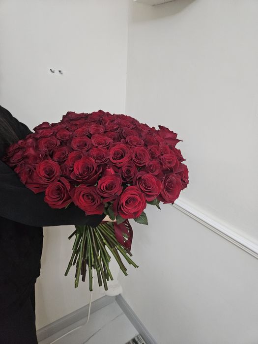 Цветы розы  Свежые букеты