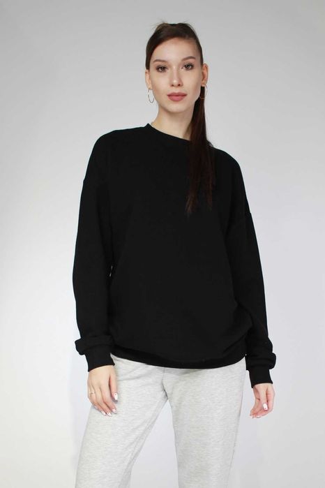 Свитшот без начеса/Брендирование униформы для сотрудников/Принт