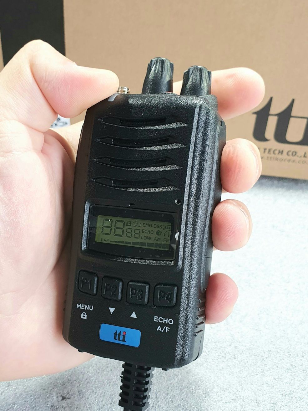 Statie radio CB -TTi H100 Korea (portabila) * 5W (12/24V) -produs Nou
