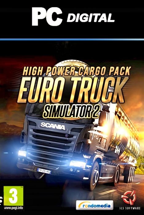 Euro Truck Simulator 2 High power cargo pack. Key game