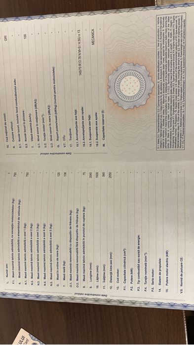 Dezmembrez remorca repo punte knott 750 kg