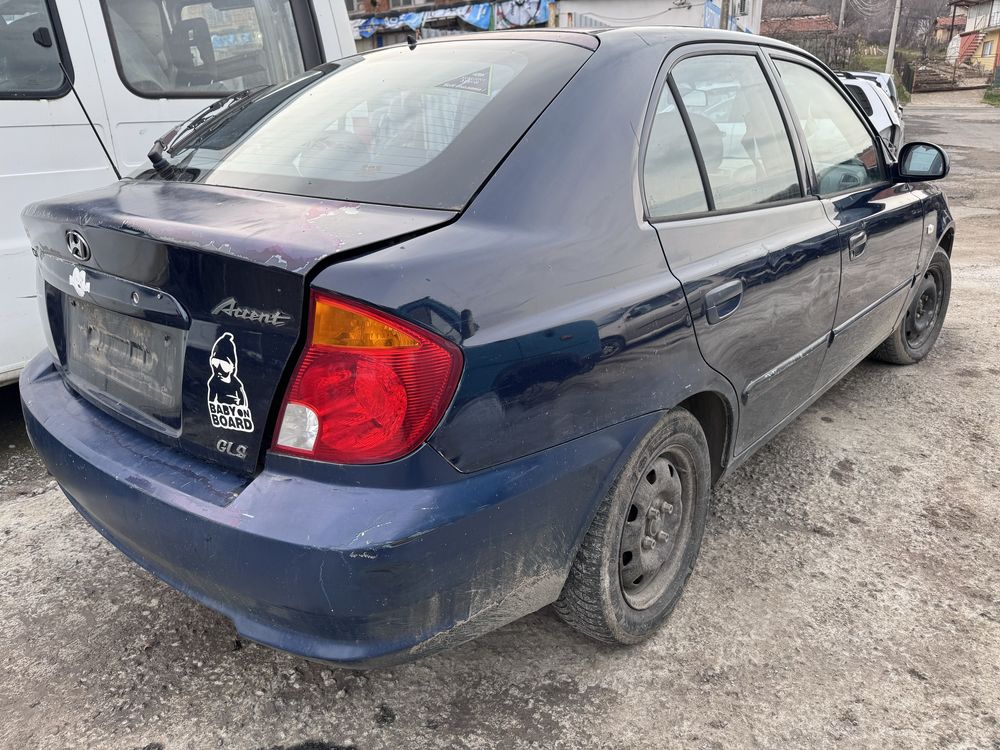Хюндай Акцент 1.5crdi 90hp 2004г На Части