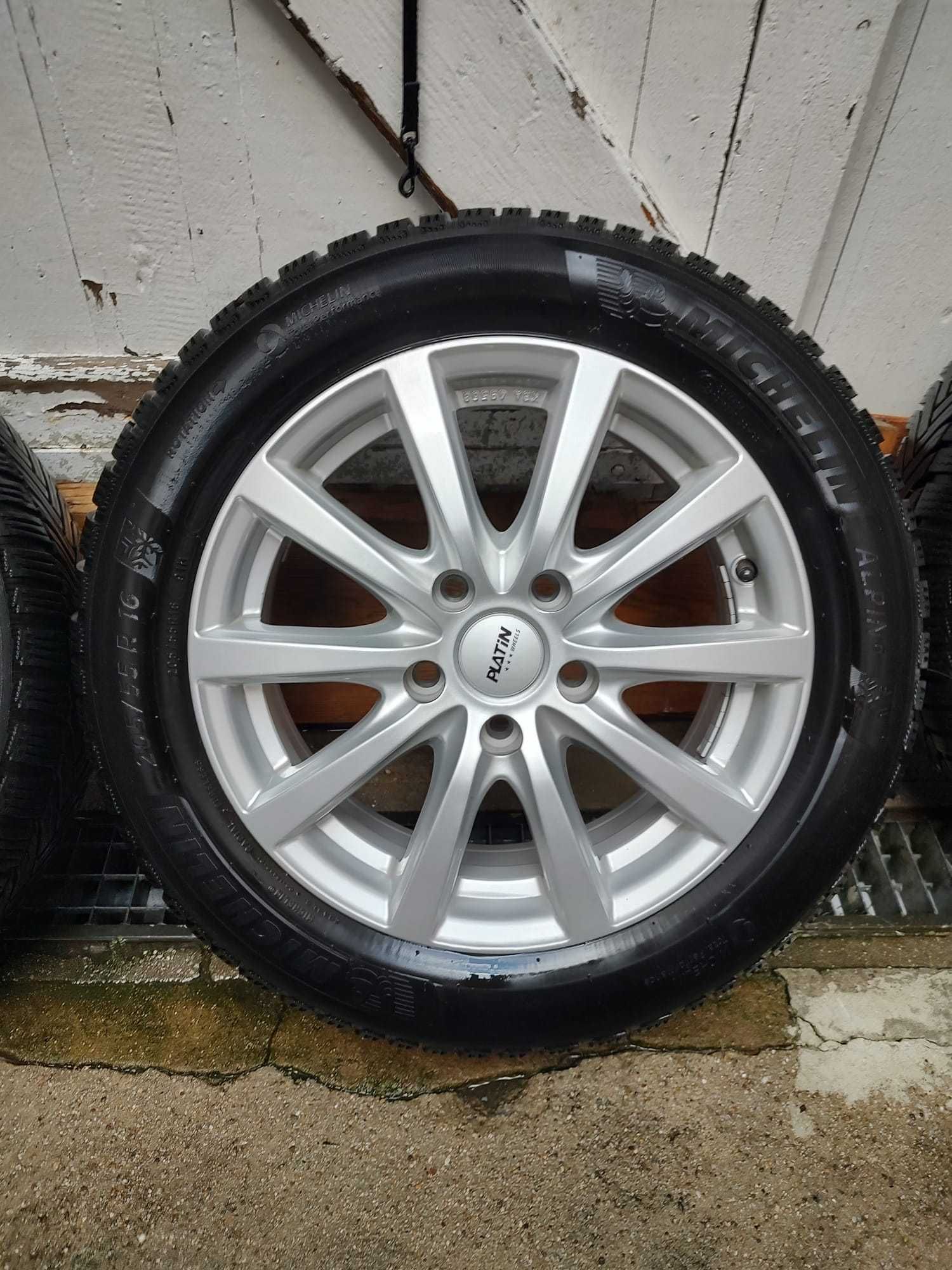 Лети джанти 16" 5х114,3 гуми 205/55/16