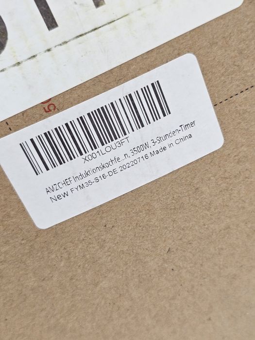 Plită cu inducție AMZCHEF Plită cu inducție dublă FYM35-S16 3500w