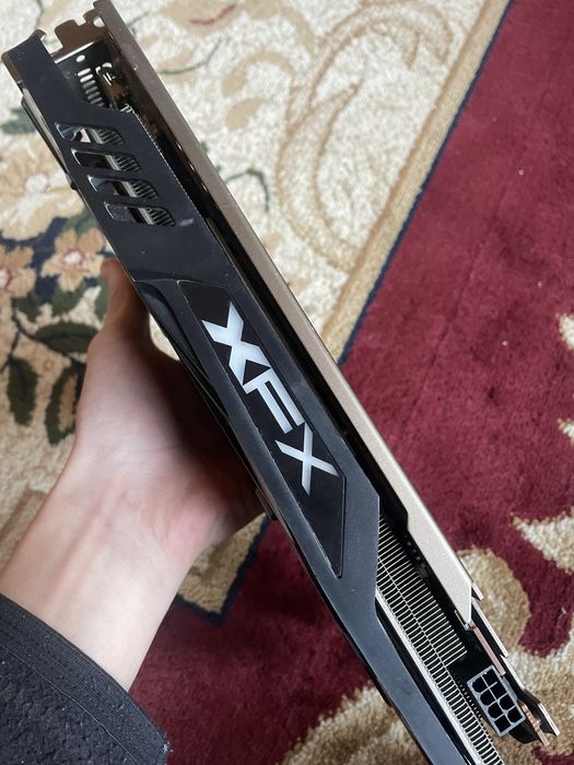 XFX video kartasi 512gb, mining qilinmagan, gaming, 100% kafolat