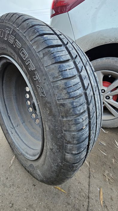 Диск с резиной на хендай