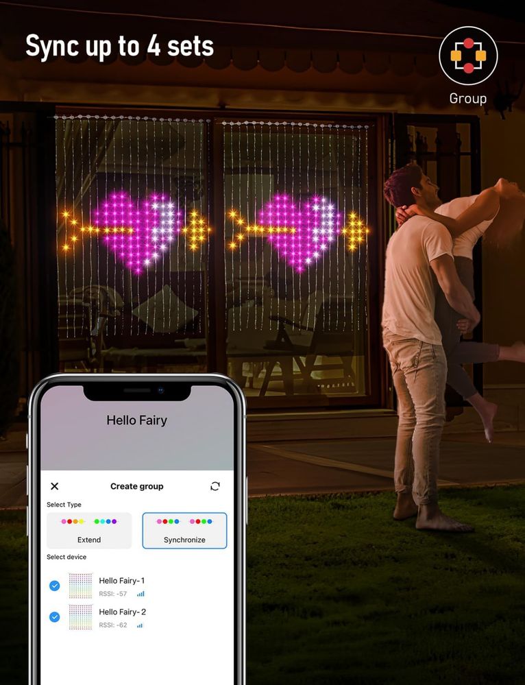 Aoycocr 540 LED интелигентни светлини