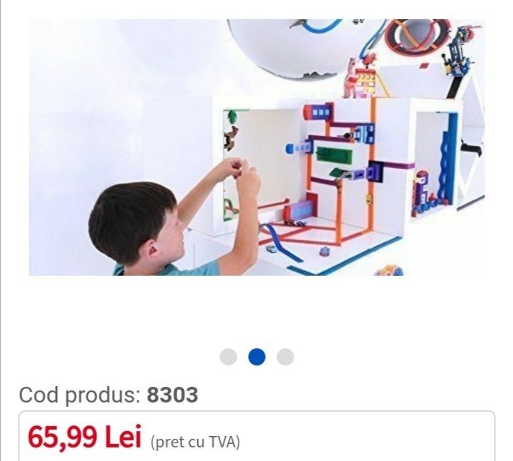 Bandă adezivă pentru Lego - vârstă 3+