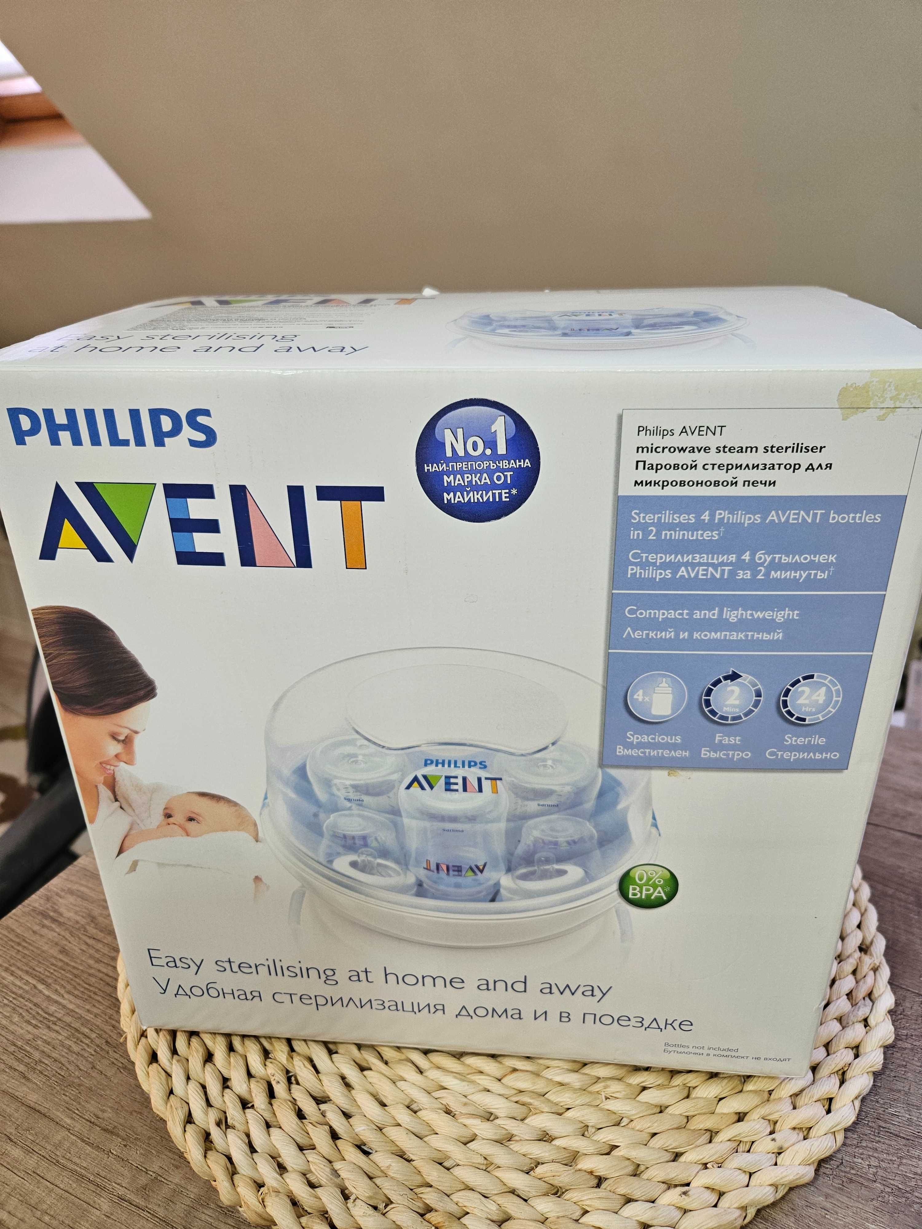 Стерилизатор за микровълнова на Philips avent