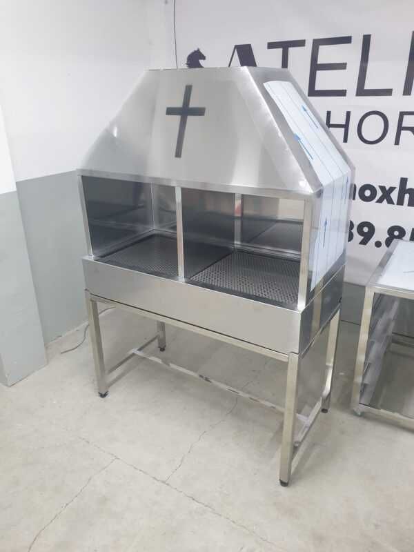 Model:05 Lumânărar biserica, suport lumânari 1200x600mm cu despartitor