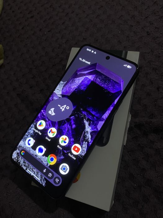 GG Pixel 8 с защитой GrapheneOS и без.