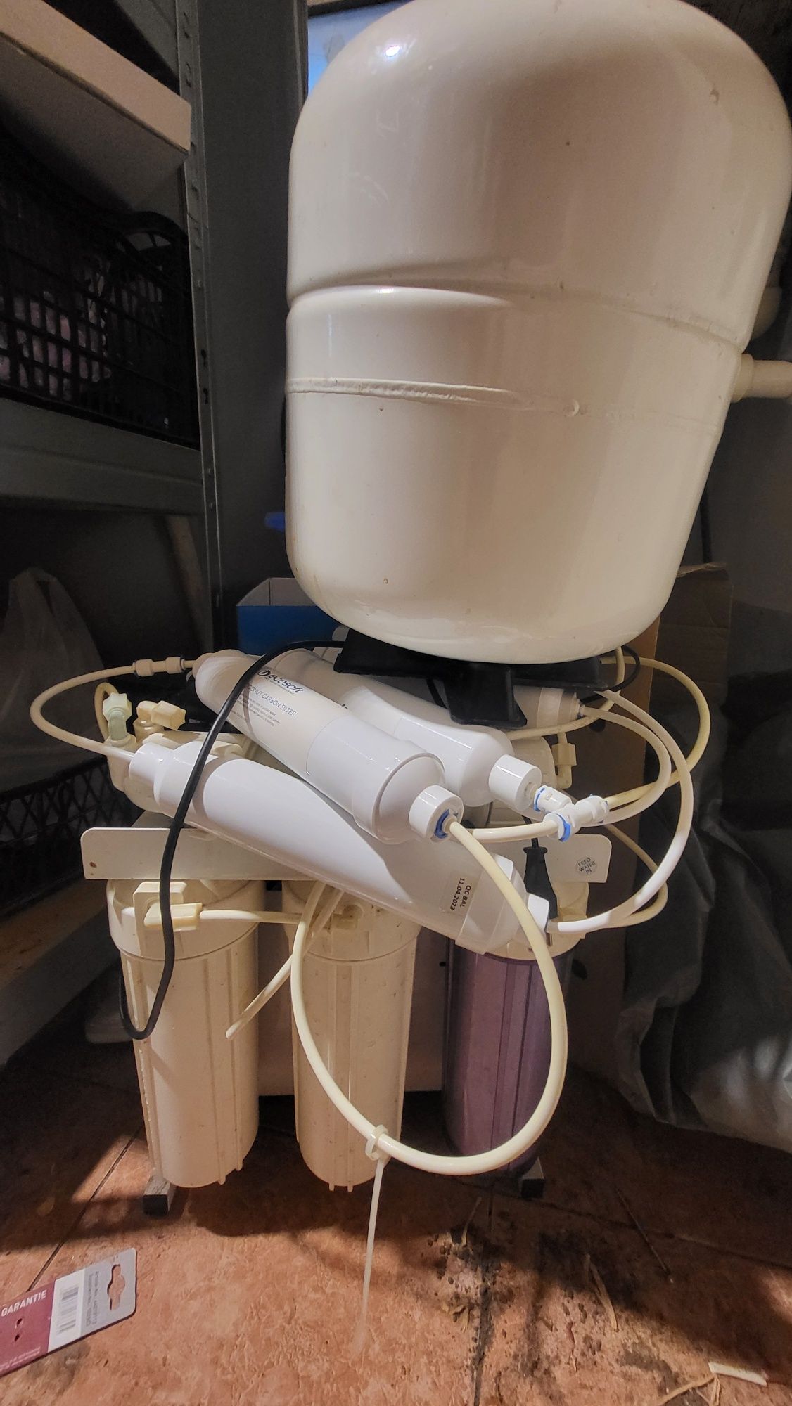 Filtu apa osmoza cu pompa si lampa UV