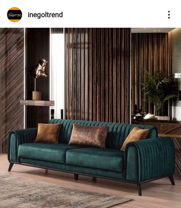 Раскладной диван и кресло