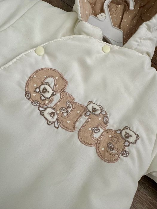 Бебешки космонавт 3-6 месеца + подарък,зимен гащеризон Name It-1 год