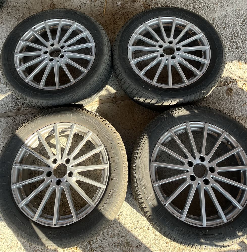 Джанти с зимни гуми 18” Mercedes 5x112