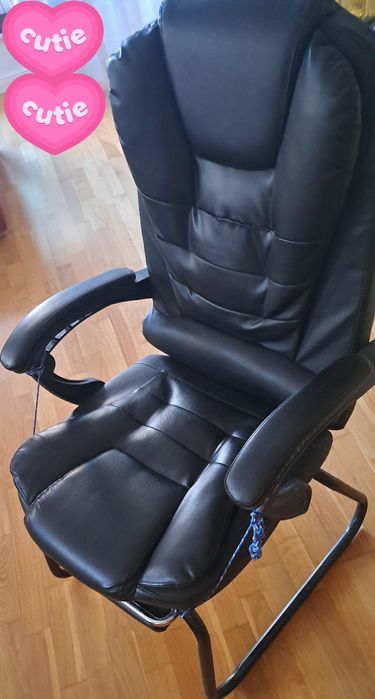 Birou Arka gaming, negru, 60×120cm, plus scaun birou cadou