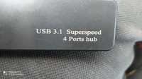 USB 3.1   4 Ports hub