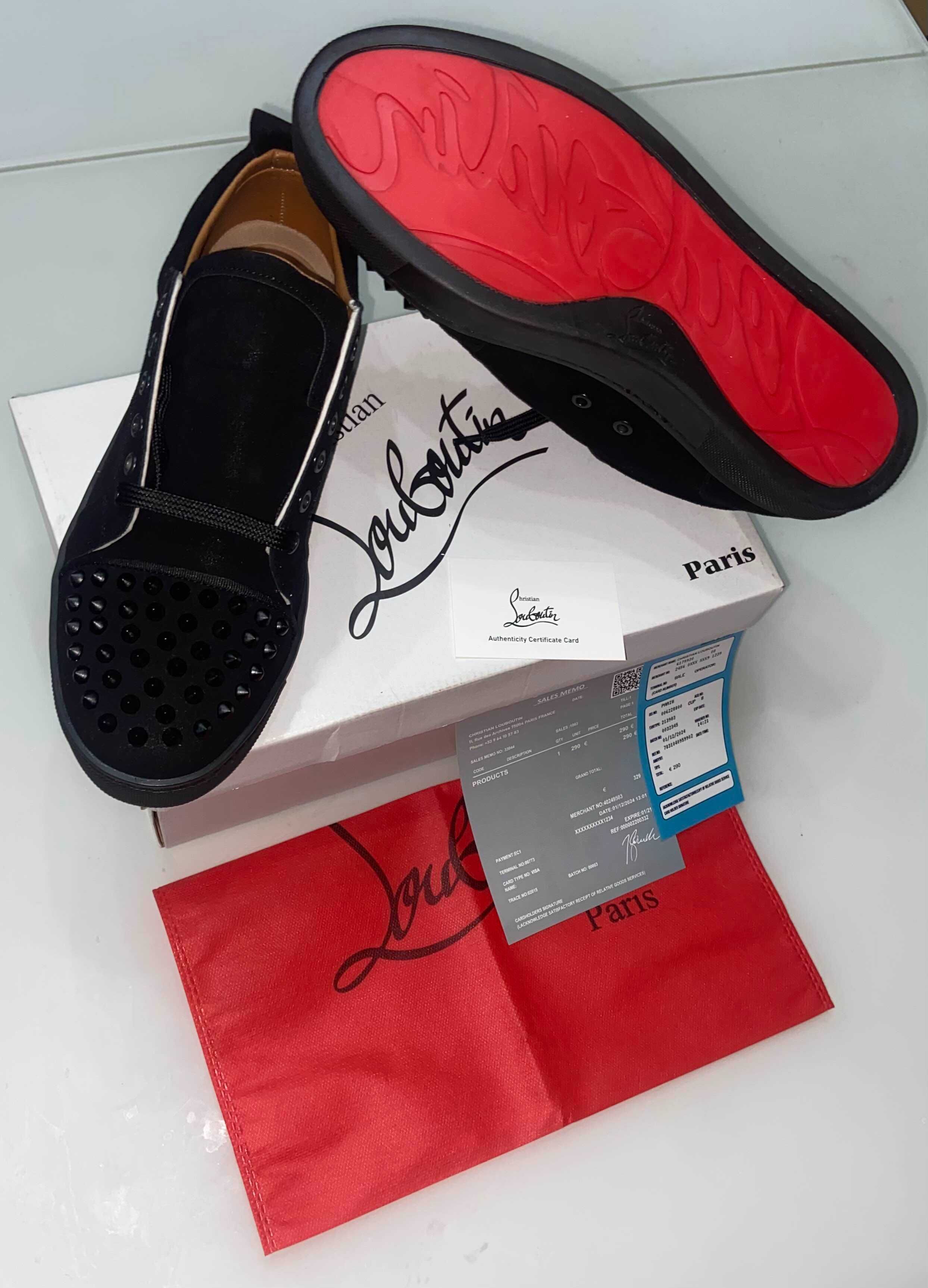 (41-44 номер) Christian Louboutin Red Bottoms Low (с шипове)